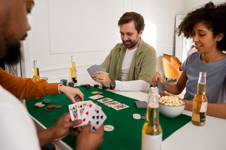 Dashboard multi-kategori dengan pilihan togel, slots, dan live dealer